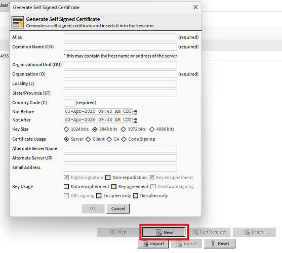certmanager-newcert-CA